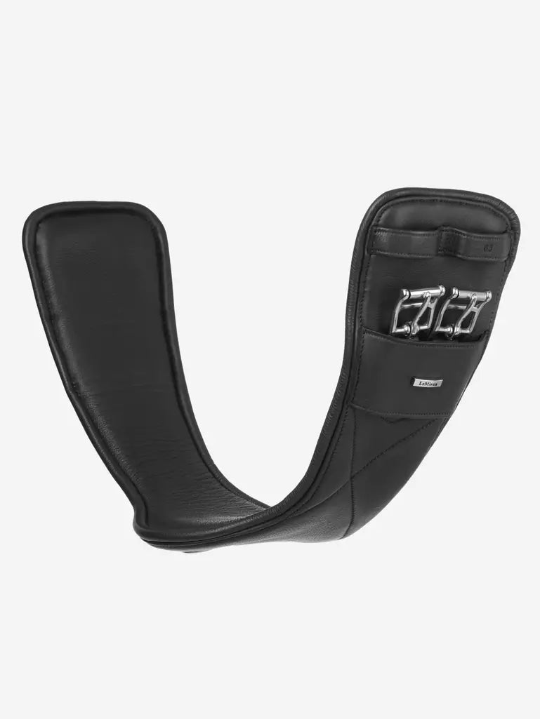 LM Arika Contoured Dressage Girth, Sort