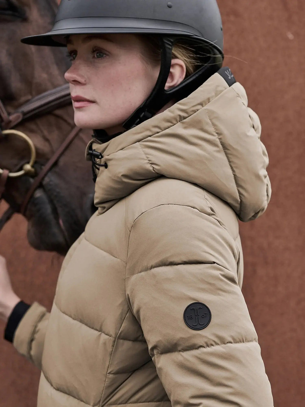 Jacson Idun Vinterjacka Beige