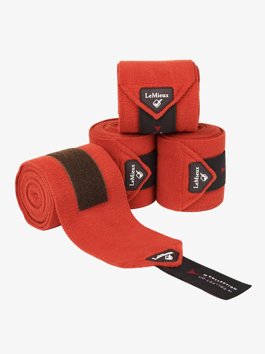 LM Classic Polo Bandage Set med 4 Sienna