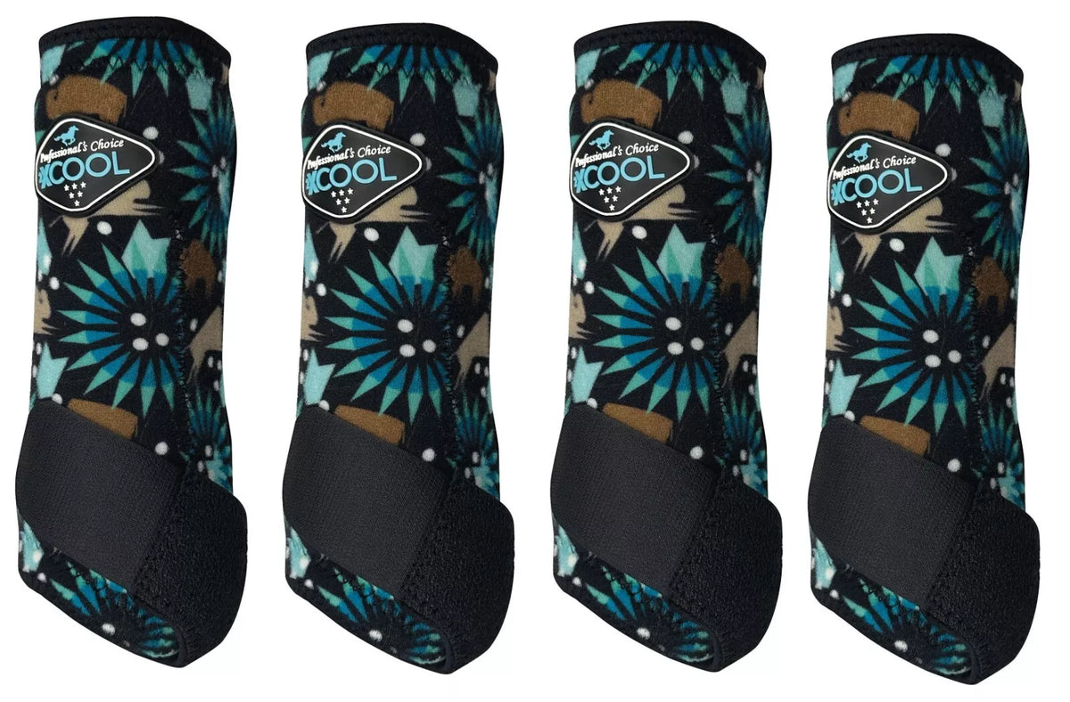 Professional's Choice – 2XCool Sports Medicine Boots - Bison, 4-pack