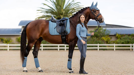 LM Loire Classic Dressage Square ICE BLUE