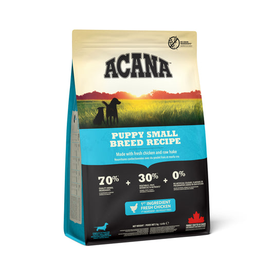 Acana Puppy Small Breed Recipe Torrfoder för hund